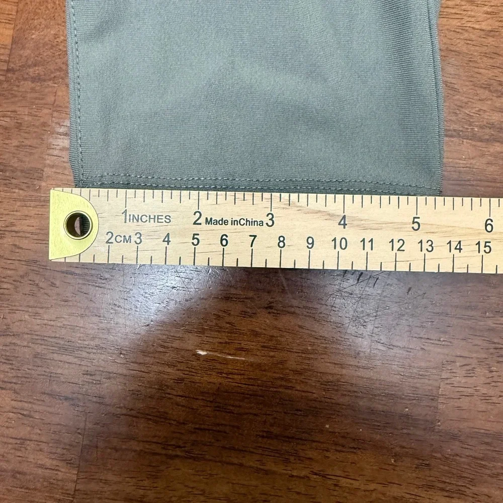 Cuts AO Jogger Pants Mens‎ XL Sage Green Grey Tapered Performance Chino Trousers